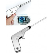 Gas Lighter With Electric Sparks – Silver Cooking Appliance Accessories TilyExpress 2