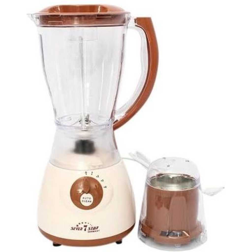 Seven 7 Star Nikura 2 in 1 Electric Portable Blender 1.5L - Cream