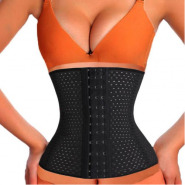 Waist Trainer Slimming Belt – Black Waist Trimmers TilyExpress 2