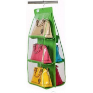 Handbag Storage Organizer Hanging Carrier Bag- Green Space Saver Bags TilyExpress