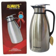 Always (Pressing) 2.0 Litres Unbreakable Vaccum Jar Flask - Stainless Steel