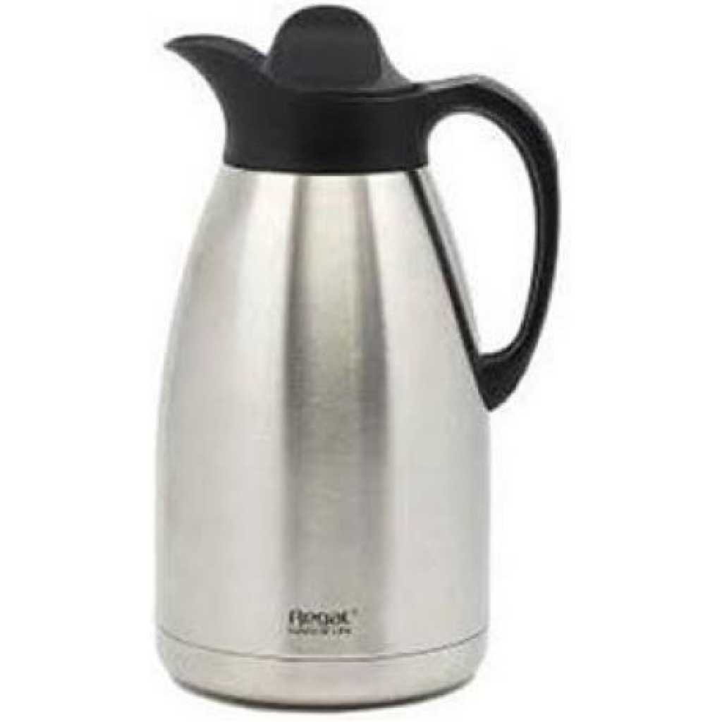 Regal 2 liters Unbreakable Vacuum Flask Stainless Steel - Silver