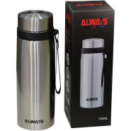 Always Flask Hot & Cold, 700ml – Silver Flask TilyExpress 2