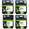 HP 953XL High Yield Original Ink Cartridges, Black/Cyan/Magenta/Yellow, Multipack