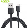 Oraimo USB Cable, OCD-M56 Data Cable 2 Meter - Black
