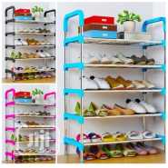 Multi-Tier Shoe Organizers Shoe Racks Organizer - Blue