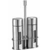 Spice Salt and Pepper Shaker Storage Containers - Silver