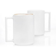 Luminarc 6 Pieces Of Tea Coffee Mug Cups 38 cl -White Teacups TilyExpress 2