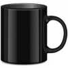 6 Pieces Of Tea Coffee Cup Mugs - Black