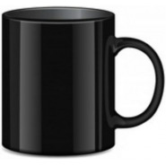 6 Pieces Of Tea Coffee Cup Mugs – Black Teacups TilyExpress 2