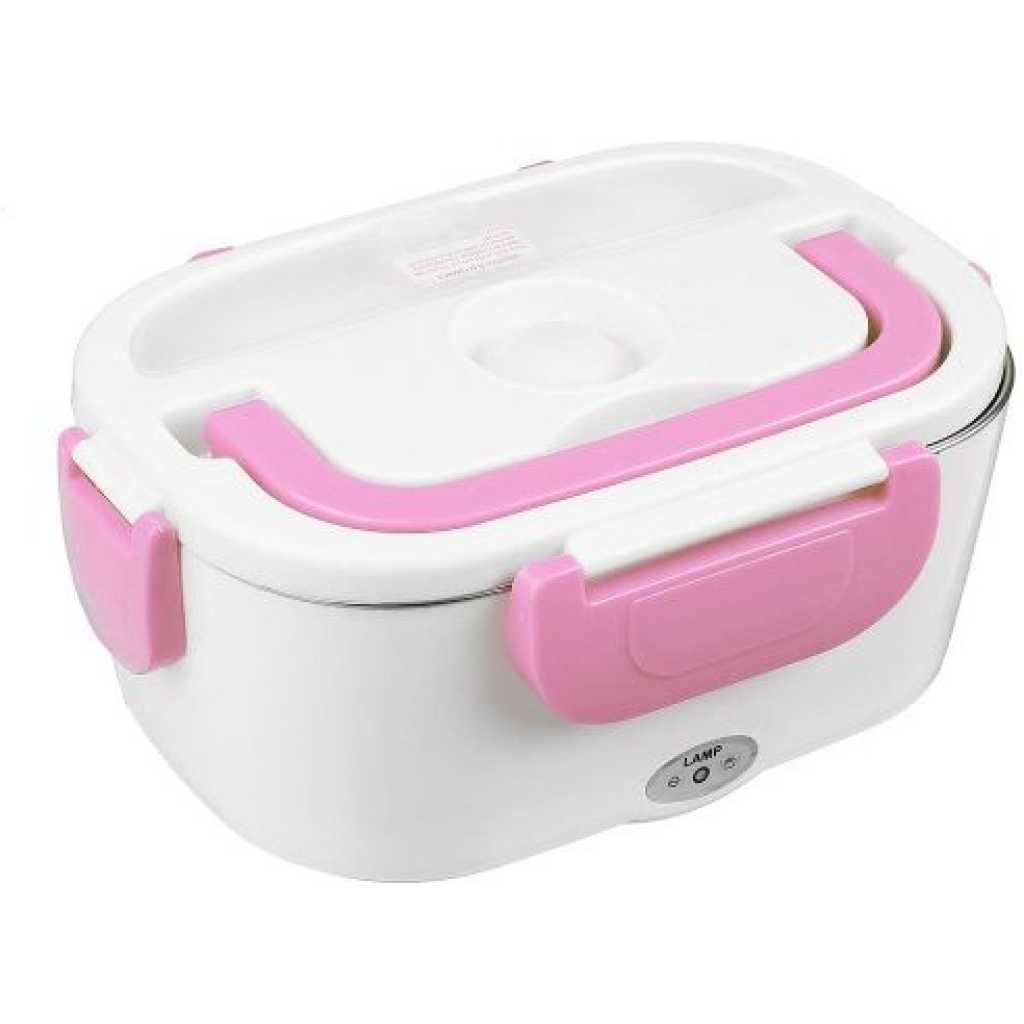 Portable Electric Lunch Box Car Food Warmer- Color May Vary