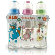 Set of 3 Milk Baby feeding Bottle 240 ml-Multi-Colours