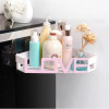 1piece Letter Wall-mounted Bathroom Shelf Rack Holder Organizer-Pink