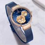 Naviforce Flower Like Women’s Ladies Watch-Blue Women's Watches TilyExpress