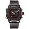 Naviforce Men's Dual Display Watch - Black