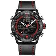 Naviforce Men's Dual Display Watch - Black