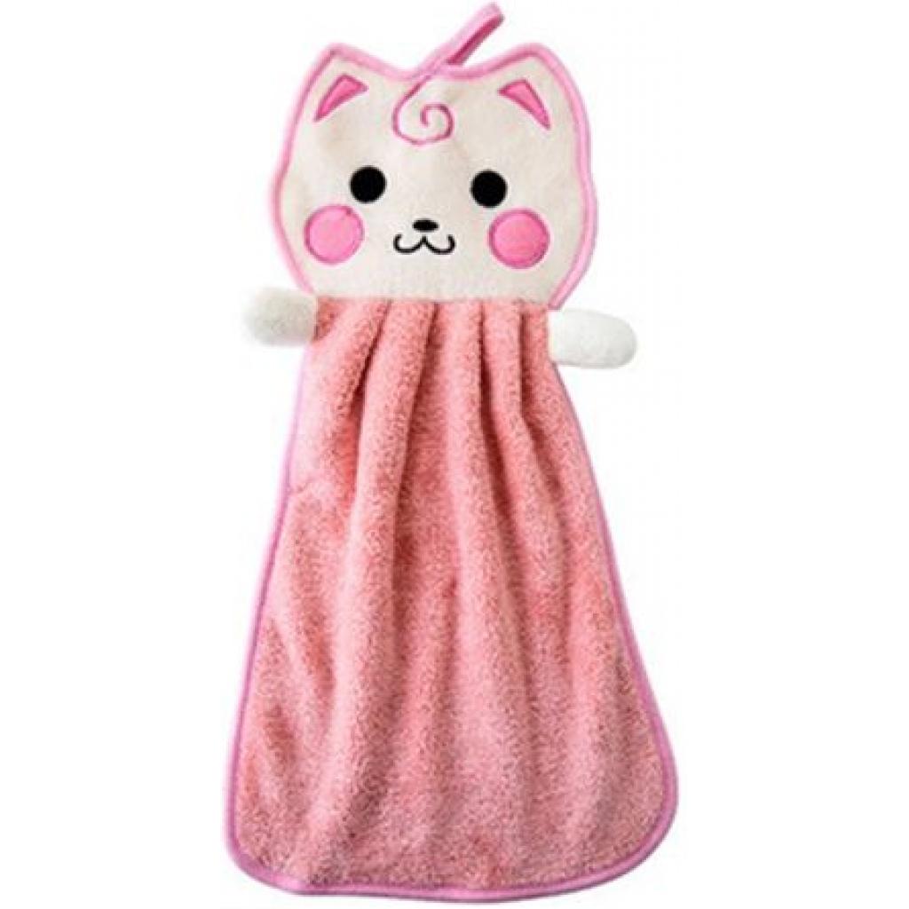1 Piece Microfiber Kitchen, Cleaning Hand Dry, Baby Bath Towels - Pink