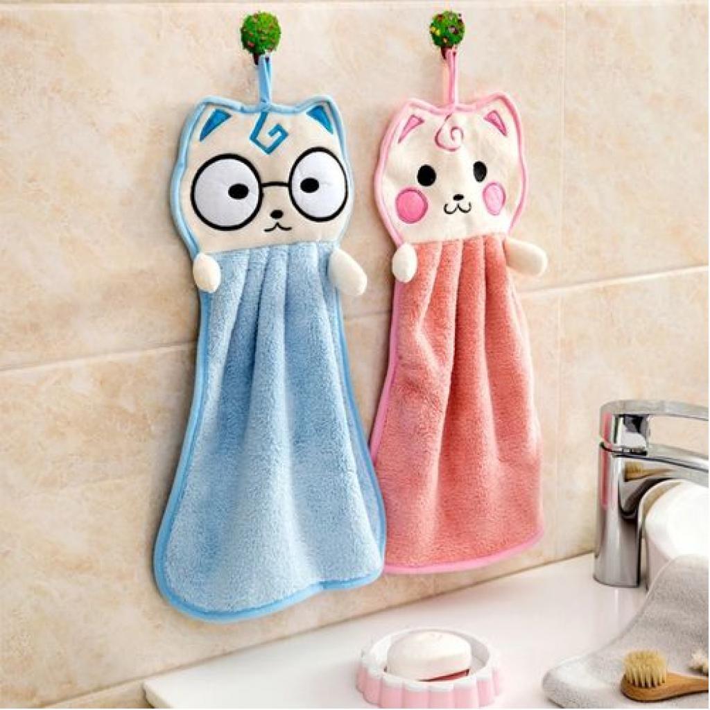 2 Piece Microfiber Kitchen, Cleaning Hand Dry, Baby Bath Towels-Multicolor Kids' Bath Towels TilyExpress 5