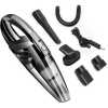 Portable Auto Home, Car Vacuum Cleaner Dust Busters , Hand Vacuum Cordless Rechargeable Low Noise Wet and Dry Use -Black