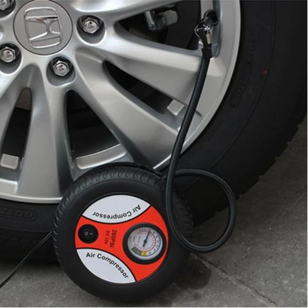 Portable Auto Air Compressor Pump, Digital Tire Inflator with Gauge LED Light for Inflatable Cars -Black Tire & Wheel Care TilyExpress 7
