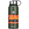 Jk Imaging 1500ml Portable Stainless Steel Vacuum Flask Cup Thermo Bottle-Green