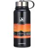 Jk Imaging 1100ml Portable Stainless Steel Vacuum Flask Cup Thermo Bottle-Black