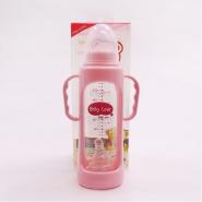 280ml Milk Glass Baby feeding Bottle – Pink Baby Bottles TilyExpress 2