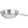 32Cm Stainless Steel Wok Gas Induction Cooker Frying Saucepan, Silver