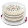 Portable Cake Storage Bin Cupcake Holder Container Box- White Cake Carriers TilyExpress 7
