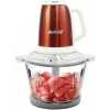 AVINAS 2L Multi-functional Glass Bowl Electric Meat Mincer Chopper Grinder -Brown