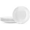 Luminarc 6 Pieces Of Plain Self Design Dinner Plates - White