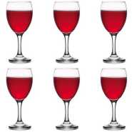 6 Pieces Of 300ml Juice, Wine Glasses - Colorless