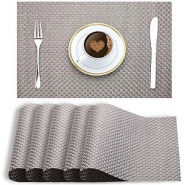 6 Pieces Of Placemats Table Mats-Grey Tabletop Accessories TilyExpress 2
