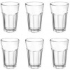 Luminarc 6 Pieces Of Water Juice Glasses Cups Drinkware -Colorless Beer Glasses TilyExpress