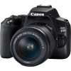 Canon EOS 250D/SL3 18-55 III Digital 4K 24.1MPS, Touchscreen Wifi Enabled Camera - Black