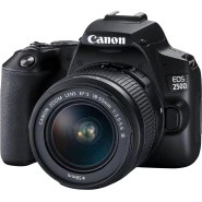 Canon EOS 250D/SL3 18-55 III Digital 4K 24.1MPS, Touchscreen Wifi Enabled Camera - Black