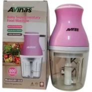 AVINAS Baby Supplementary Food Processor Juicer Mini Blender Meat Grinder- Pink