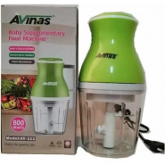 AVINAS Baby Supplementary Food Processor Juicer Mini Blender Meat Grinder- Green Countertop Blenders