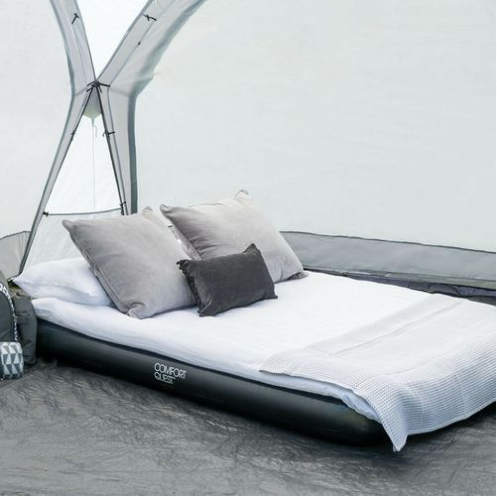 Comfort Quest 5×6 Double Air Bed Inflatable Camping Mattress – Navy Blue Mattresses TilyExpress 8