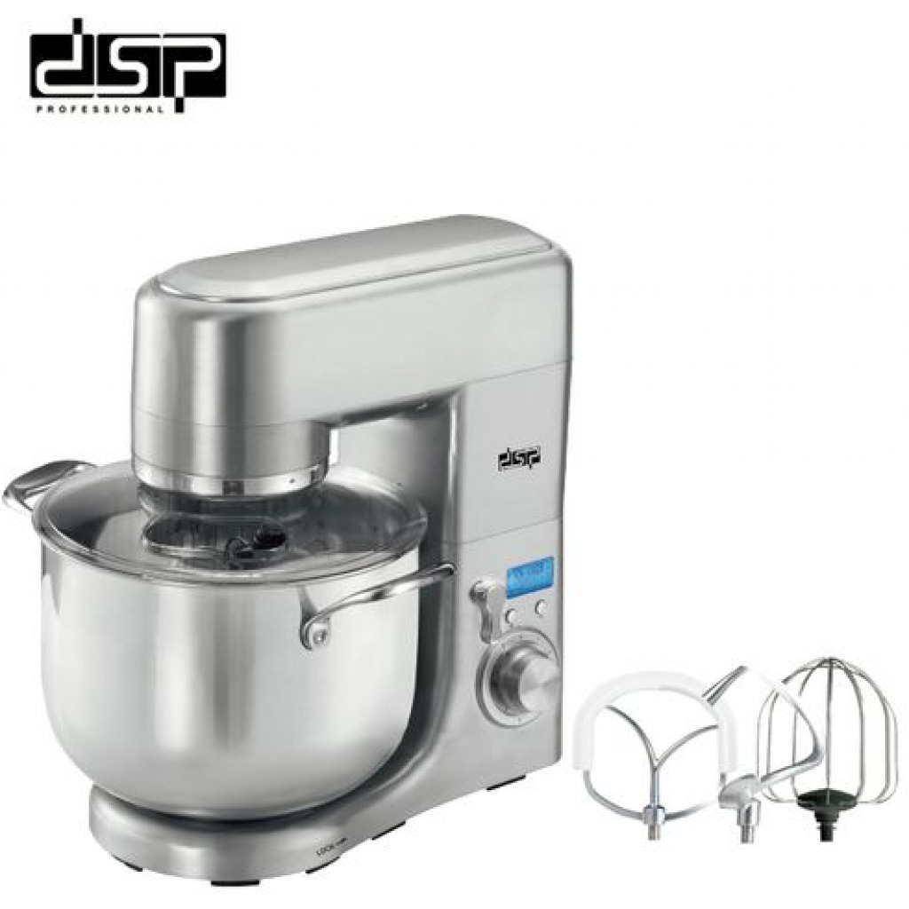 Dsp 3 In1, 10L Blender Dough Hand Stand Mixer Food Processor KM3032, White