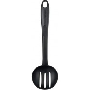 TEFAL Bienvenue Slotted Spoon, Black, Plastic, 2744512