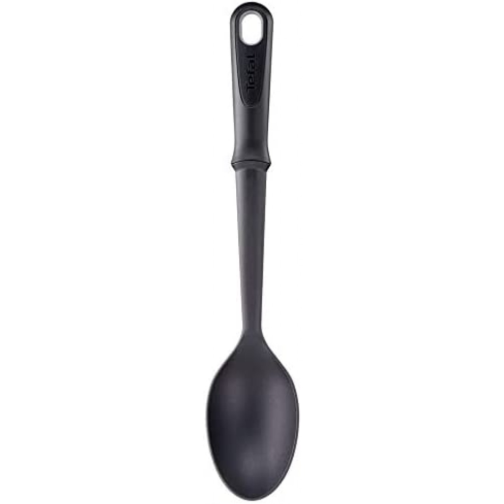 TEFAL Comfort Spoon, Kitchen Tool, Black, Plastic / Nylon, K1290114 2 TEFAL Comfort Spoon, Kitchen Tool, Black, Plastic / Nylon, K1290114