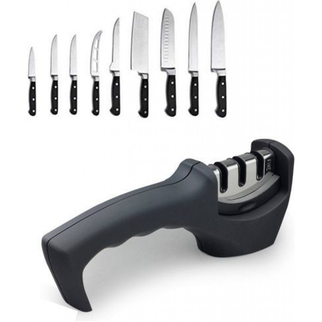 Knife Sharpener - Black