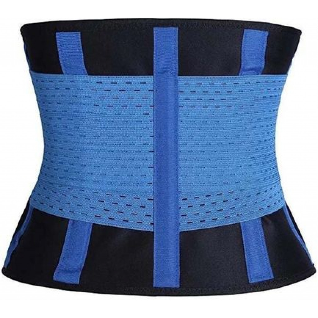 Women's Waist Trainer Slimming Belt - Blue