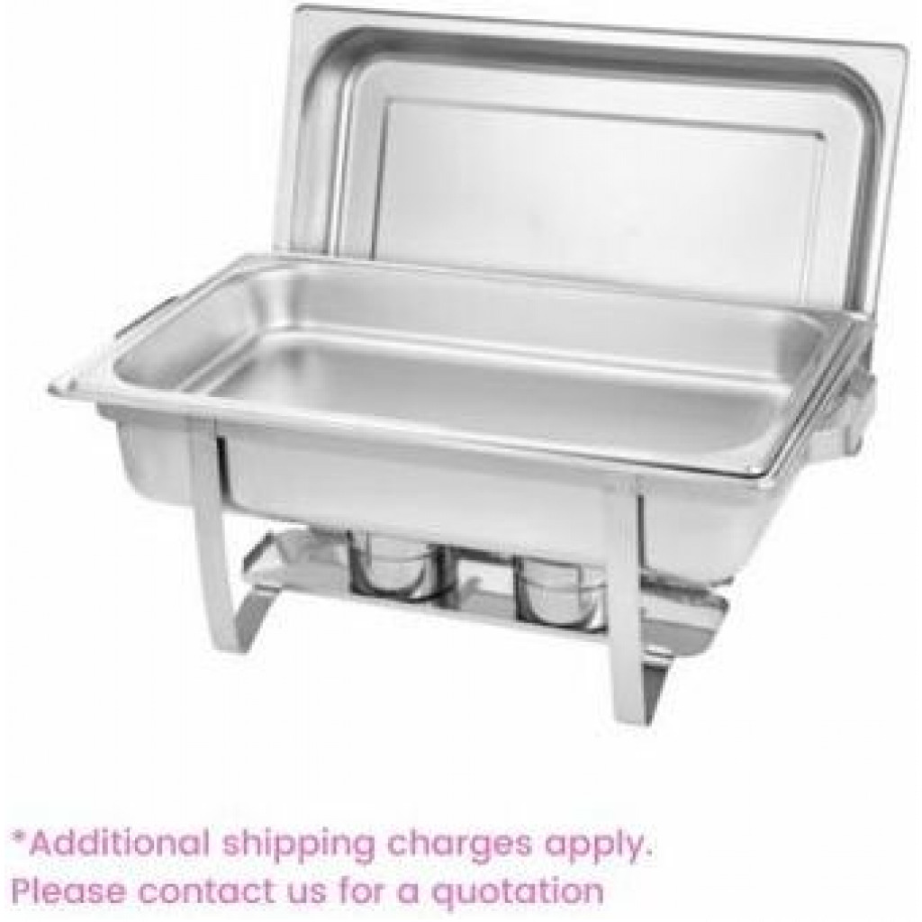 Single 9Ltrs. Capacity Stainless Steel Chafing Dish