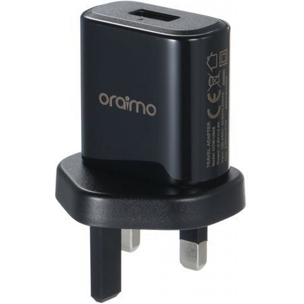 Oraimo Phone Charger Fast Charger Kit Oraimo OCW-U65S - Black