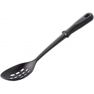 TEFAL Comfort Slotted Spoon, Kitchen Tool, Black, Plastic / Nylon, K1291014