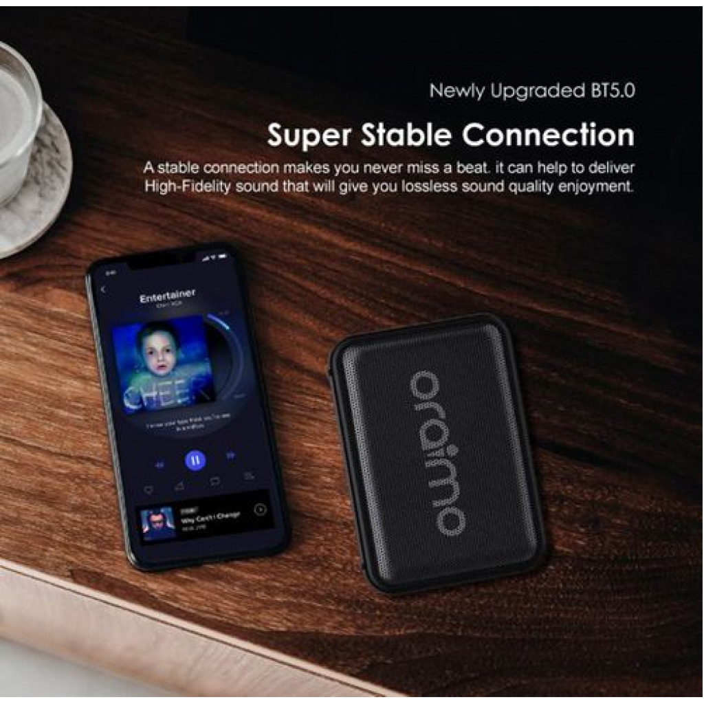 Oraimo Bluetooth Speaker SoundGo 4 Ultra Bluetooth Portable Wireless Speaker - Black