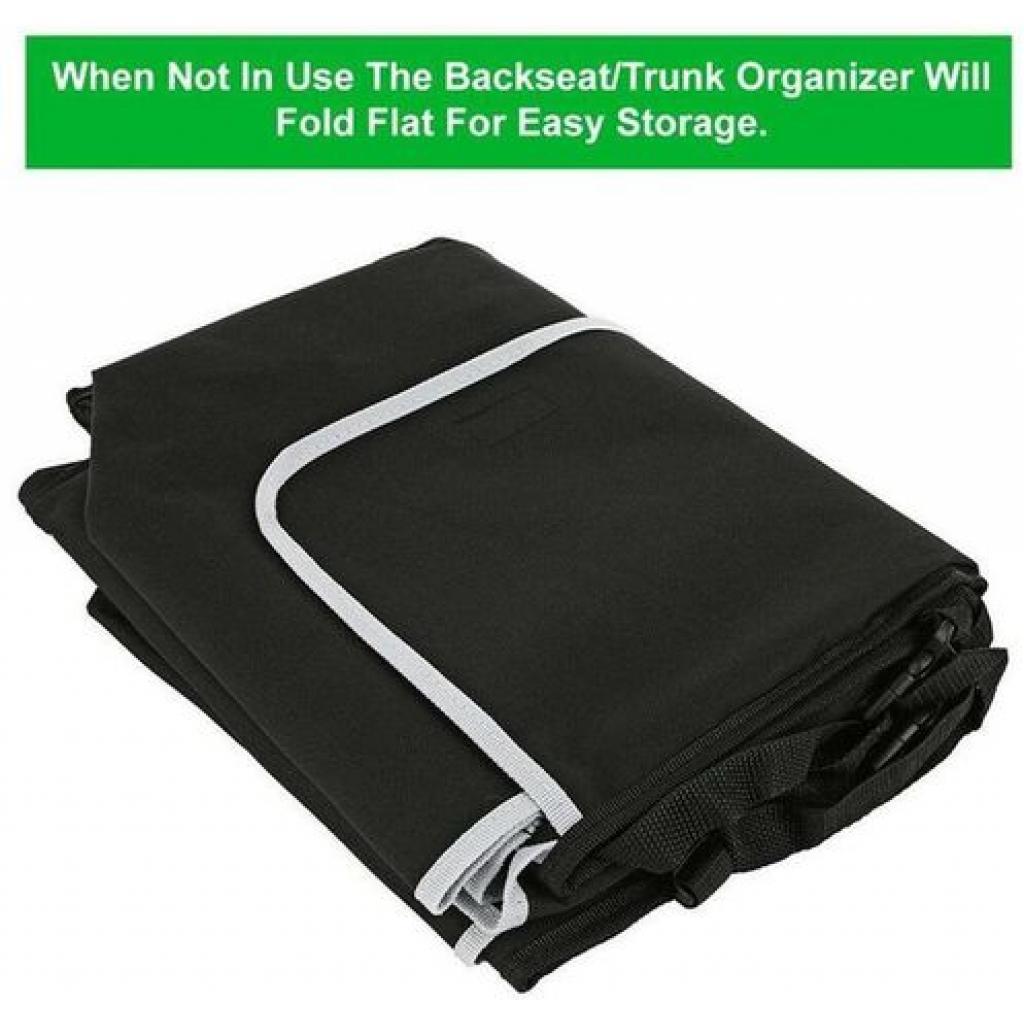 Car Trunk Organizer Interior Accessories Back Seat Big Storage Box Bag-Black Trunk Organizers TilyExpress 3