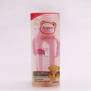 280ml Milk Glass Baby feeding Bottle – Pink Baby Bottles TilyExpress